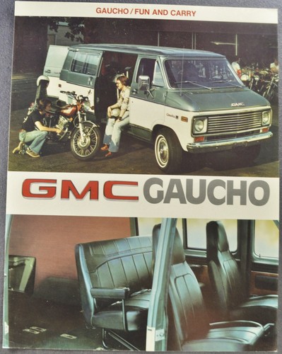 1977 gmc truck gaucho van - 1977,